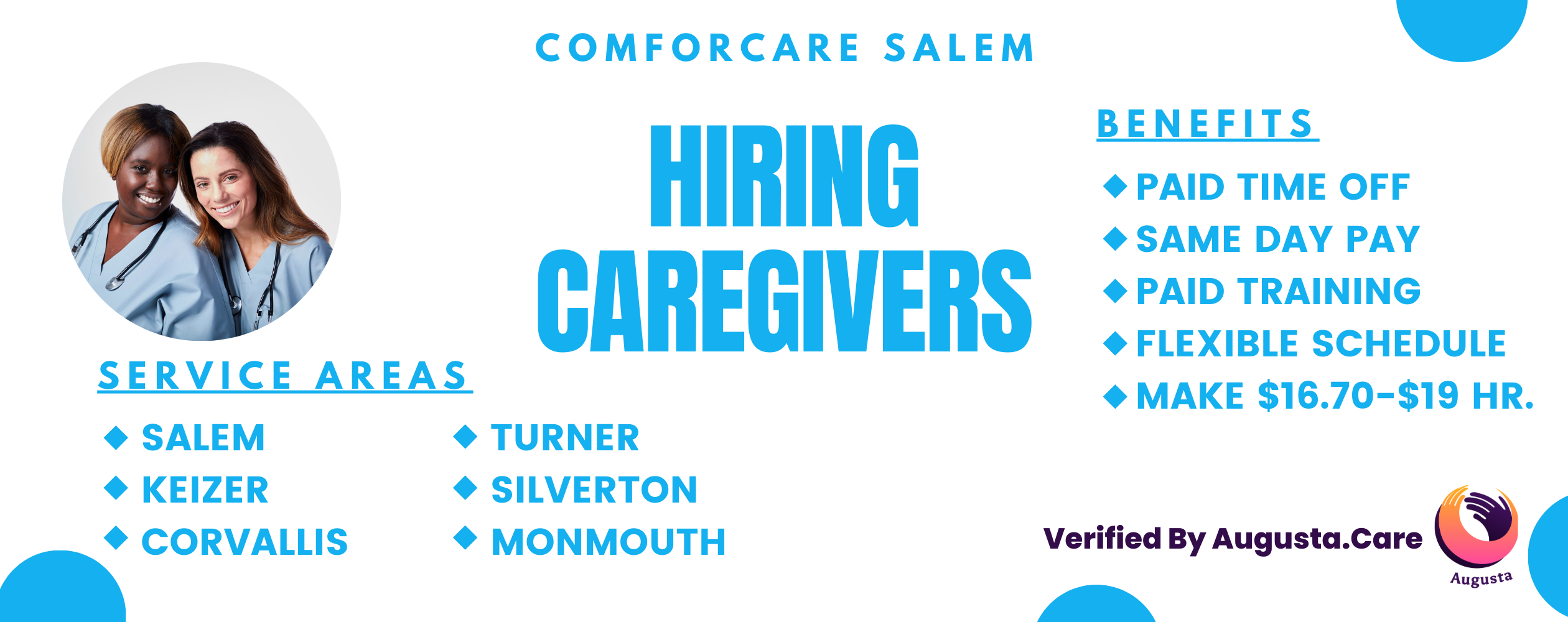 Senior Home Care Job in Salem, OR ComForCare Salem OR